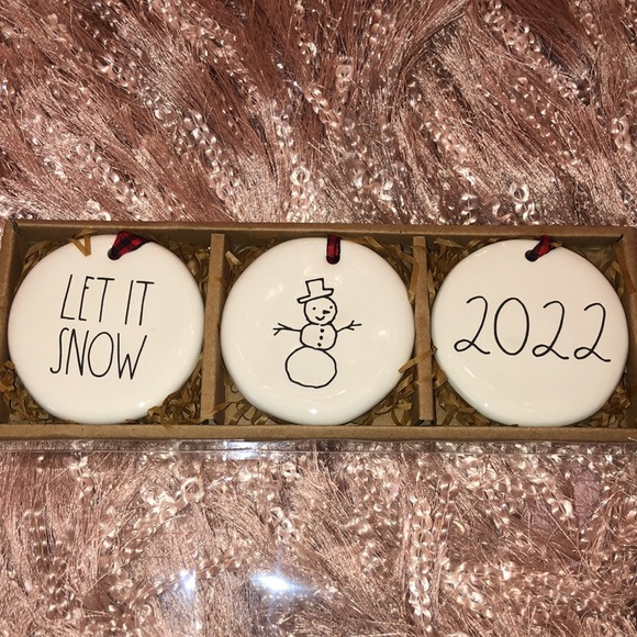 NWT Rae Dunn Christmas 2022 Ornaments - Picture 3 of 6